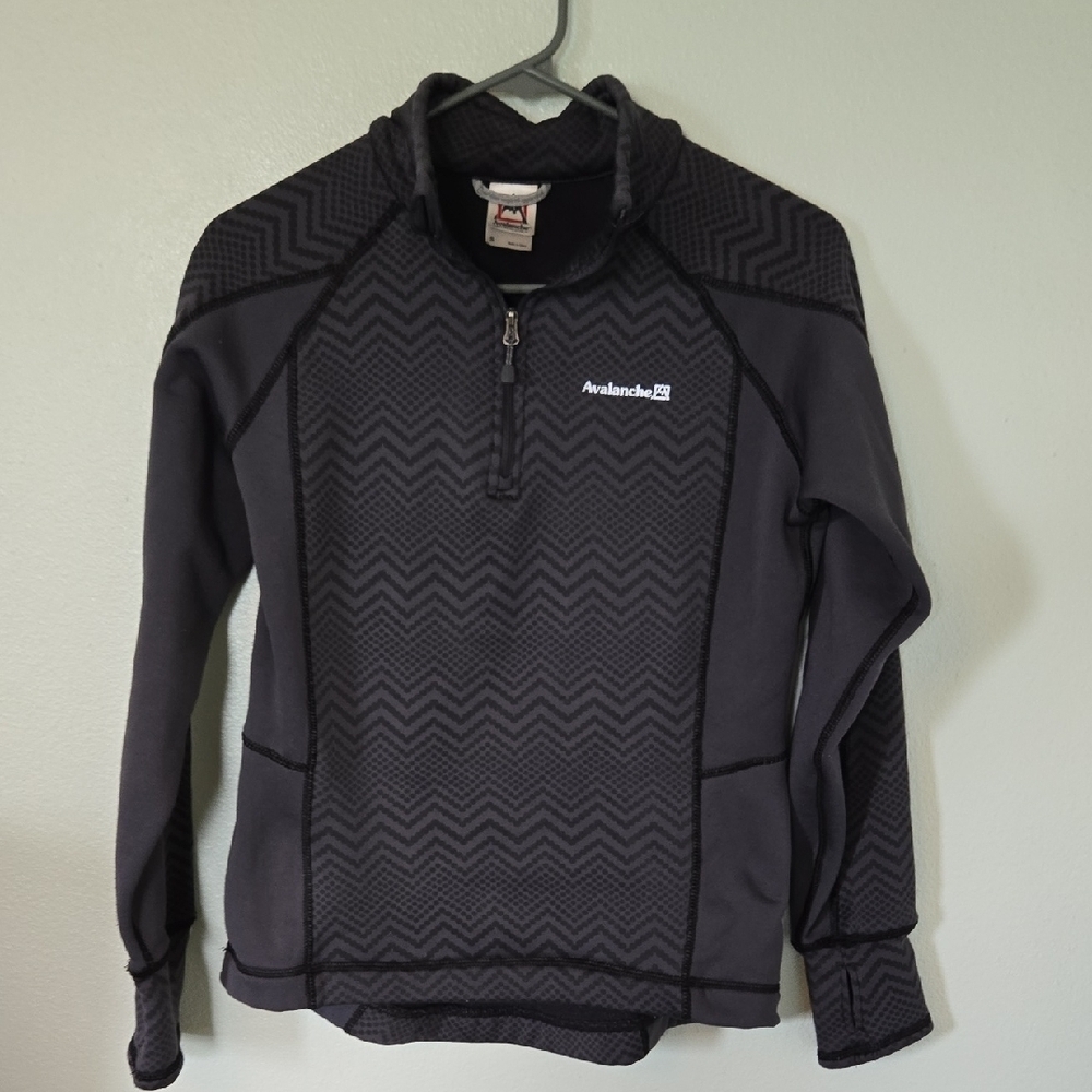 Avalanche Dark Gray Jacket Size Small